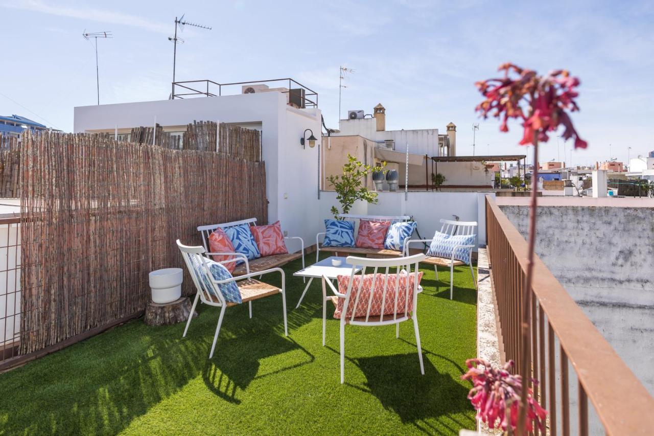 Tentudia Charming Apartments With Private Roof-Top Or Patio In San Bernardo By Ocityzen إشبيلية المظهر الخارجي الصورة