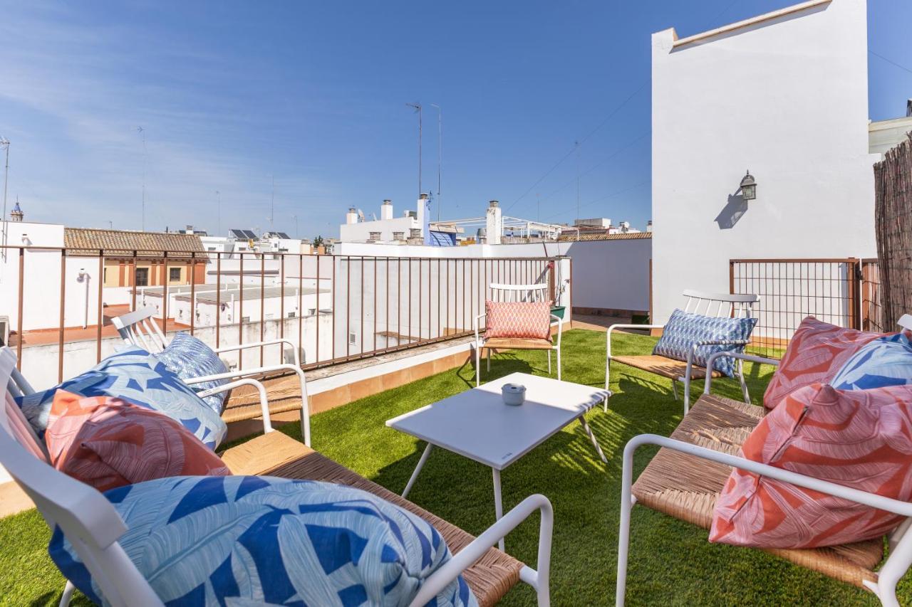 Tentudia Charming Apartments With Private Roof-Top Or Patio In San Bernardo By Ocityzen إشبيلية المظهر الخارجي الصورة