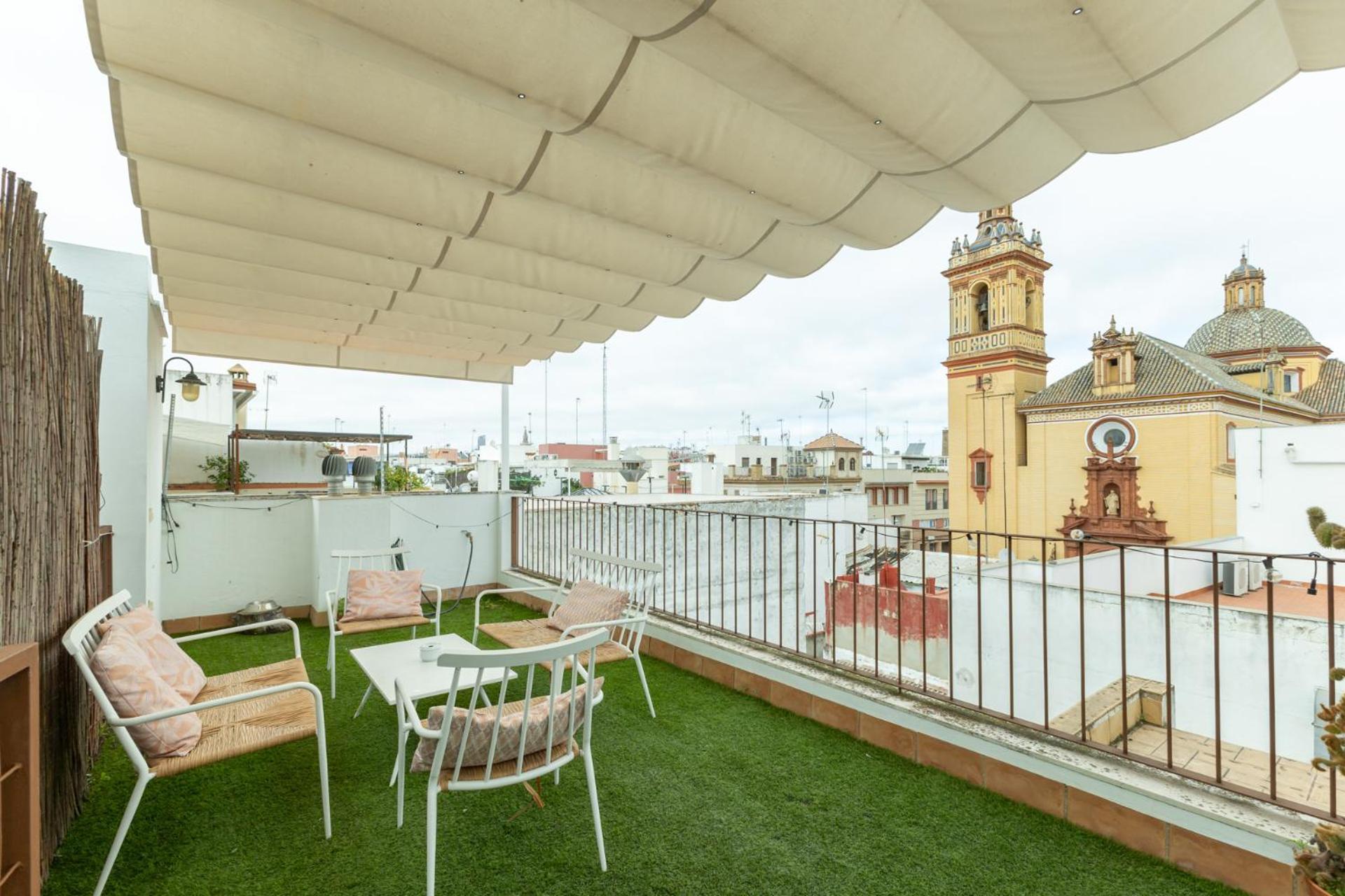 Tentudia Charming Apartments With Private Roof-Top Or Patio In San Bernardo By Ocityzen إشبيلية المظهر الخارجي الصورة